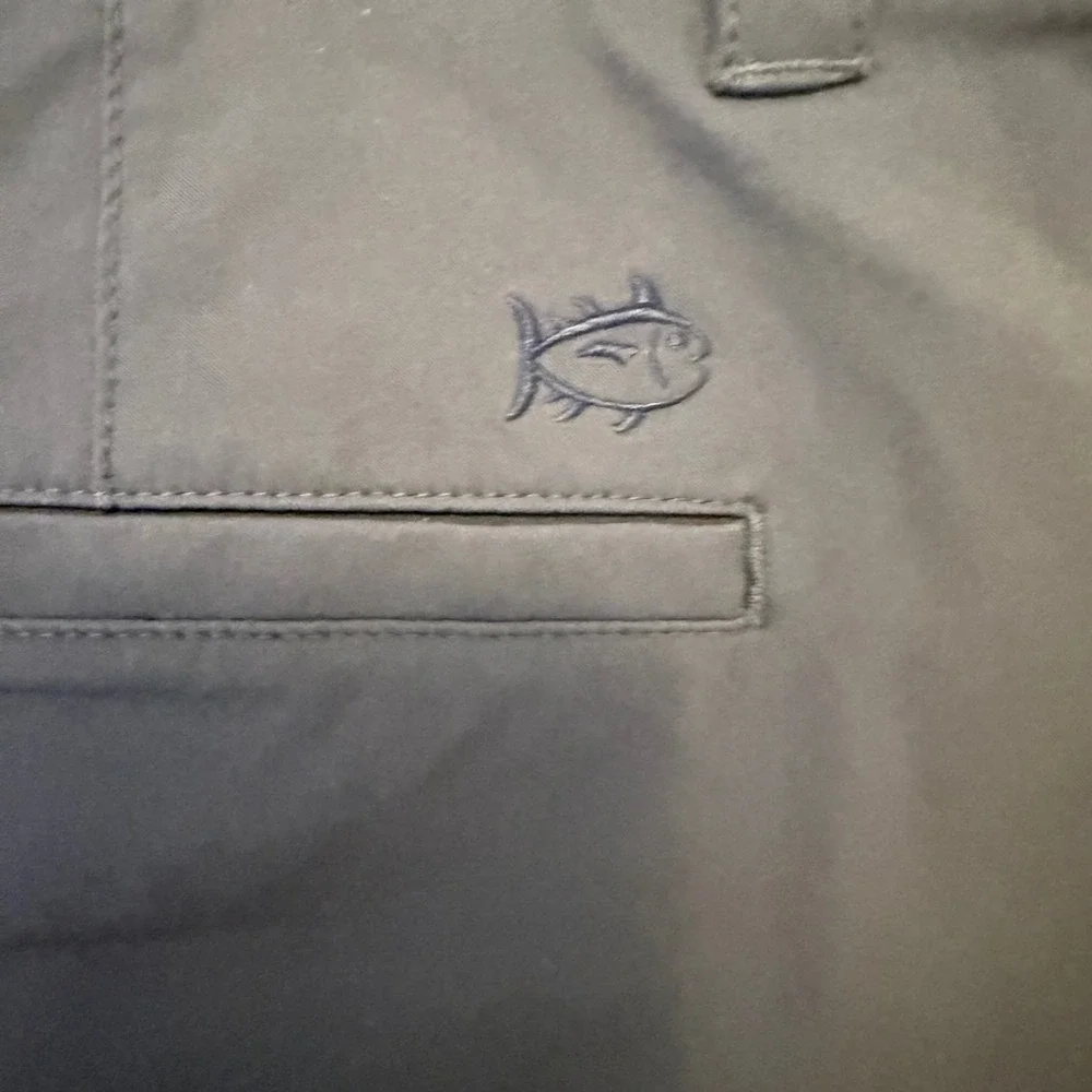 Southern Tide Mens Brrr Performance Shorts Navy Blue Size 36 Cooling Stretch